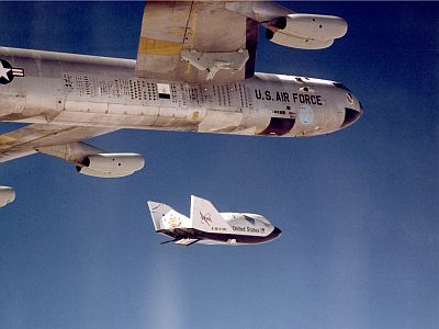 CRV - X-38 Drop Test From B-52 - Image Courtesy of NASA